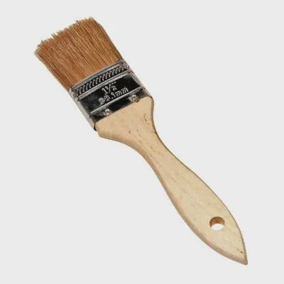 K Tool International BRUSH UTILITY 1-1/4IN. NATURAL BRISTLES WOOD HNDLE