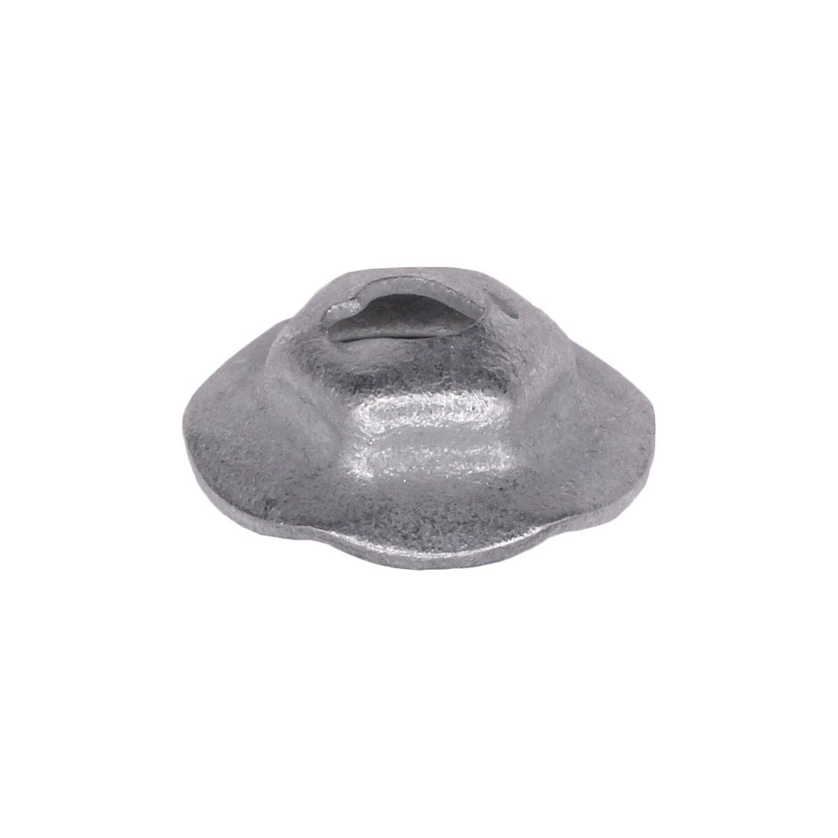 12115-Thread Cutting Nut 4mm Stud Size - Zinc