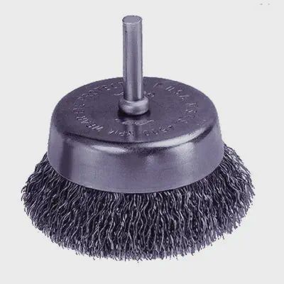Lisle BRUSH WIRE CUP 2-1/2IN. .014 WIRE CRIMPED