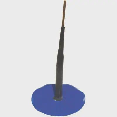 Tire Patch Ld Wire Com 1 3/4 Rnd, 1/4&quot; Stem Box 24