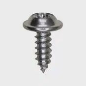 12739- M4.2-1.41 x 12mm Type 1A Drive Washer Head Tapping Screw Chrome-100pk