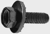 9756-5/16&quot;-18 x 1&quot; Hex Sems Bellville Washer Head- 100pk