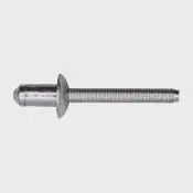 22067-Ford Specialty Rivet, All Steel, Zinc And Clear Trivalent 10PK.