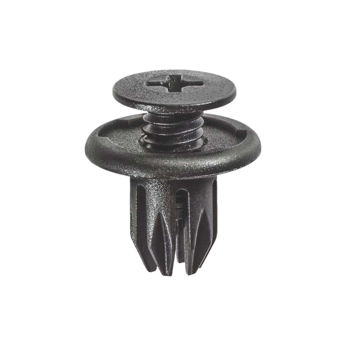 17267-Acura Push-Type Retainer 20mm Head Diameter 15mm Length- 15pk
