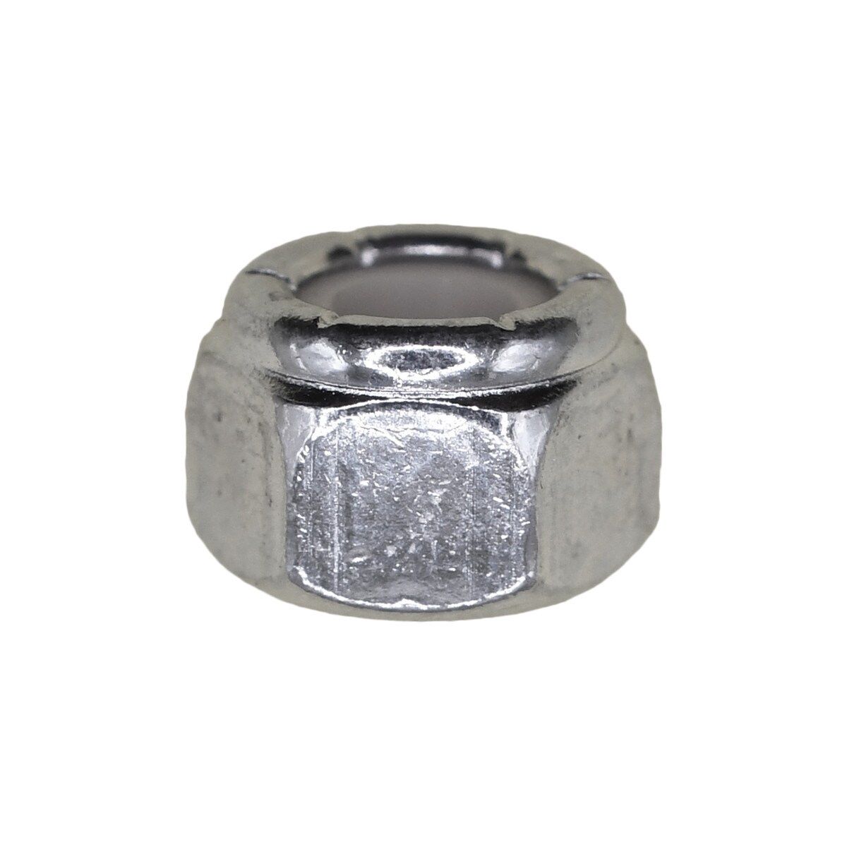 9539-1/4&quot;-20 Nylon Insert Hex Stop Nut Zinc