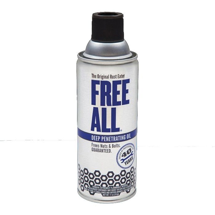 Gasoila® Free All® Re12 Deep Penetrating Oil, 11 Oz, Aerosol Can, Liquid, Clear, Strong Sweet