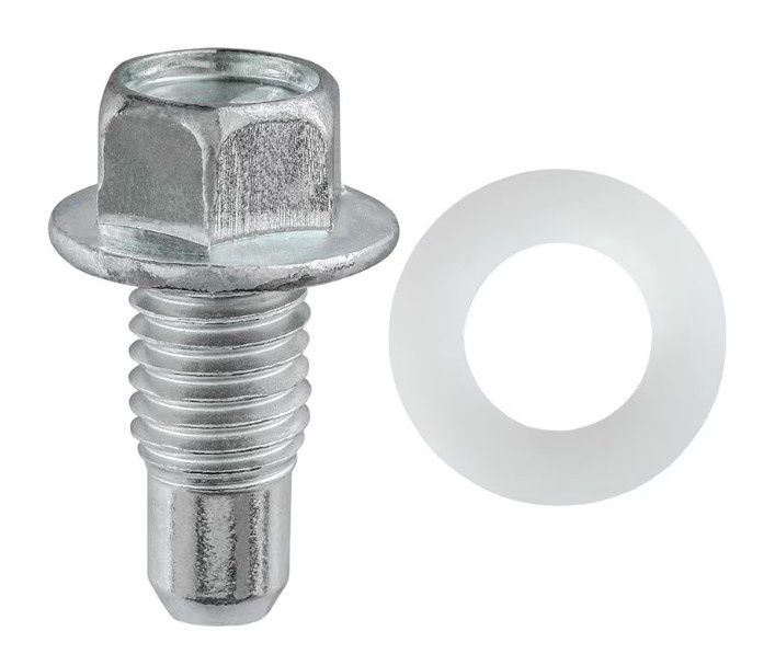 14677-M12-1.75 Oil Drain Plug with Gasket-5pk