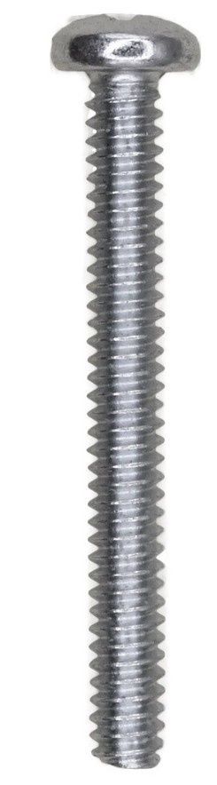 15378-6-32 x 1-1/4&quot; Phillips Pan Head Machine Screw Zinc