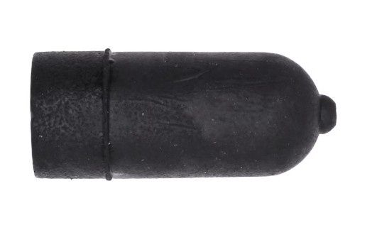 12210-Rubber Vacuum Cap Black For 3/8&quot; Diameter