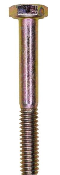 9126-1/4&quot;-20 x 2-1/2&quot; Grade 8 Cap Screw Alloy Zinc- 25pk