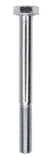 15514-Cap Screw DIN 931 M6-1.00 x 60mm Zinc-25pk