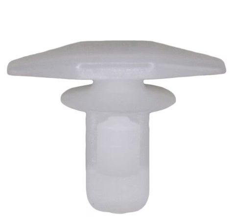 19850- FORD WEATHERSTRIP RETAINER NAT. NYLON 100pk