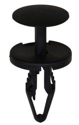 20880-GM PUSH-TYPE RETAINER - BLACK NYLON 50pk