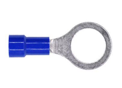 12144-Vinyl Solderless Terminal Ring 16/14 Gauge 5/16" Ring-25pk