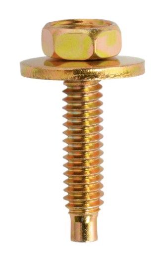 24168- Hex Head Sems Body Bolt with a Dog Point 1/4-20 x 1-1/8"-50pk
