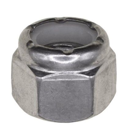 13245- 3/8"-16 Nylon Insert Lock Nut 18-8- 25pk