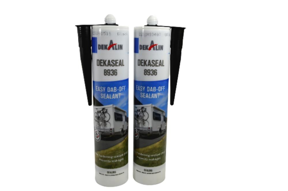 DEKALIN Dekaseal 8936 310ml Cartridge Plastic-Elastic Black Sealant/Adhesive