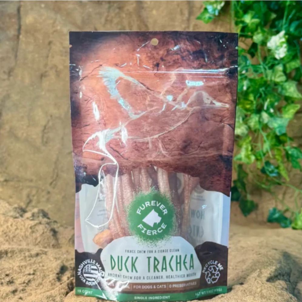 Furever Fierce Duck Trachea 15ct Bag
