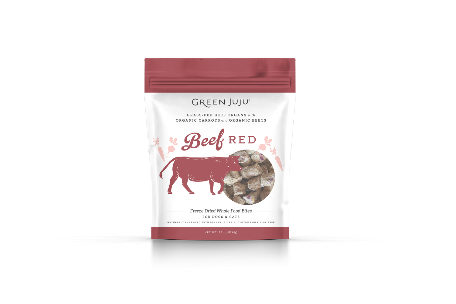 Green Juju FZD Beef Red 7.5oz