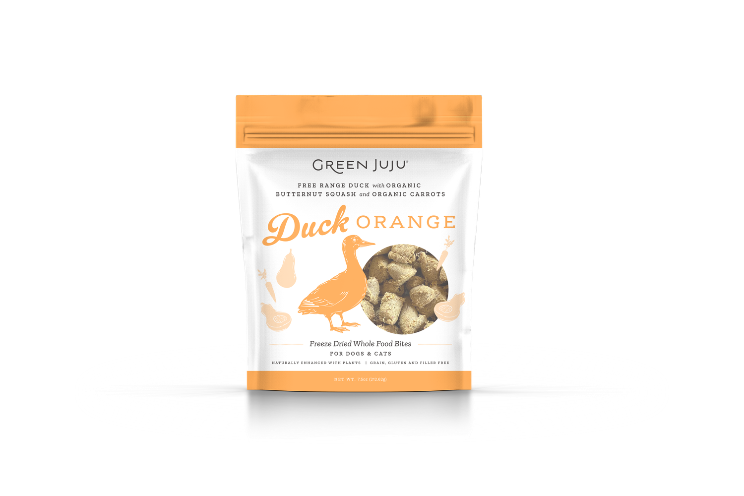 Green Juju FZD Duck Orange 7.5oz