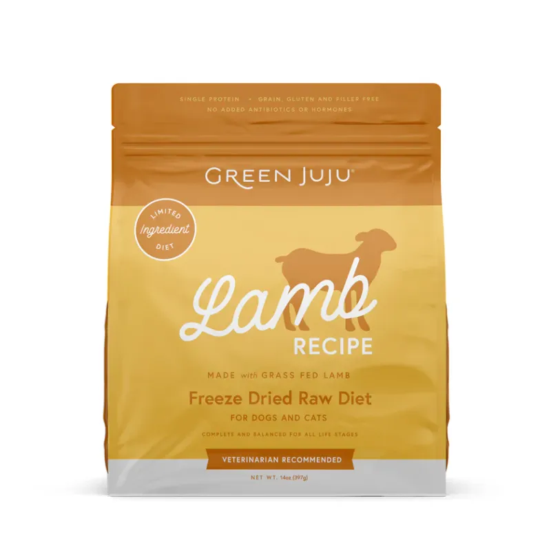 Green Juju FZD Raw Lamb Recipe 14oz