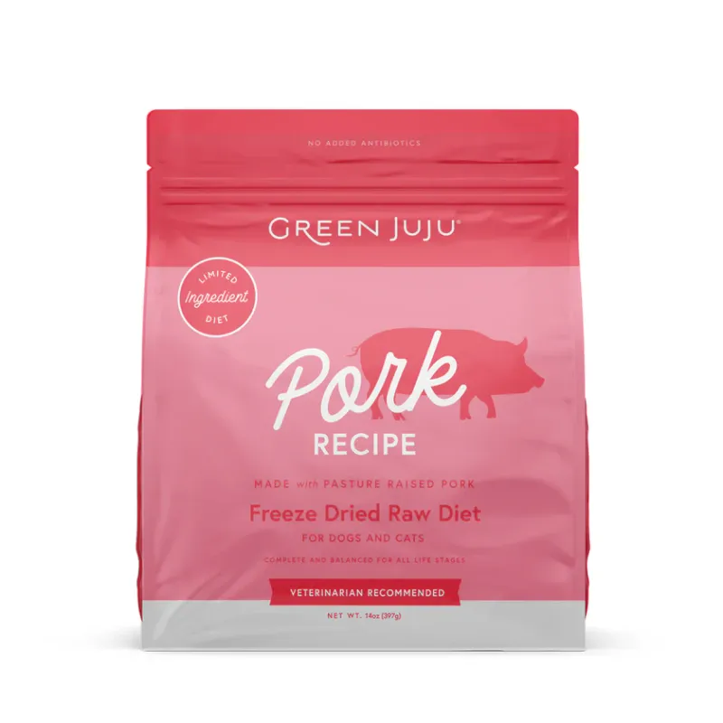 Green Juju FZD Raw Pork Recipe 14oz