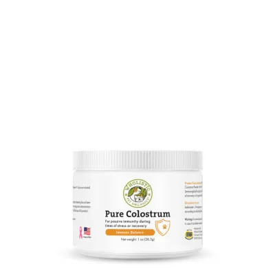 Wholistic Pet Immune Balance Colostrum 2oz