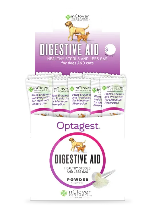 inClover Optagest Digestive Aid Stick 60pk