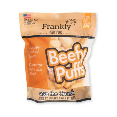 Frankly Beefy Puffs Cheese 2.5oz