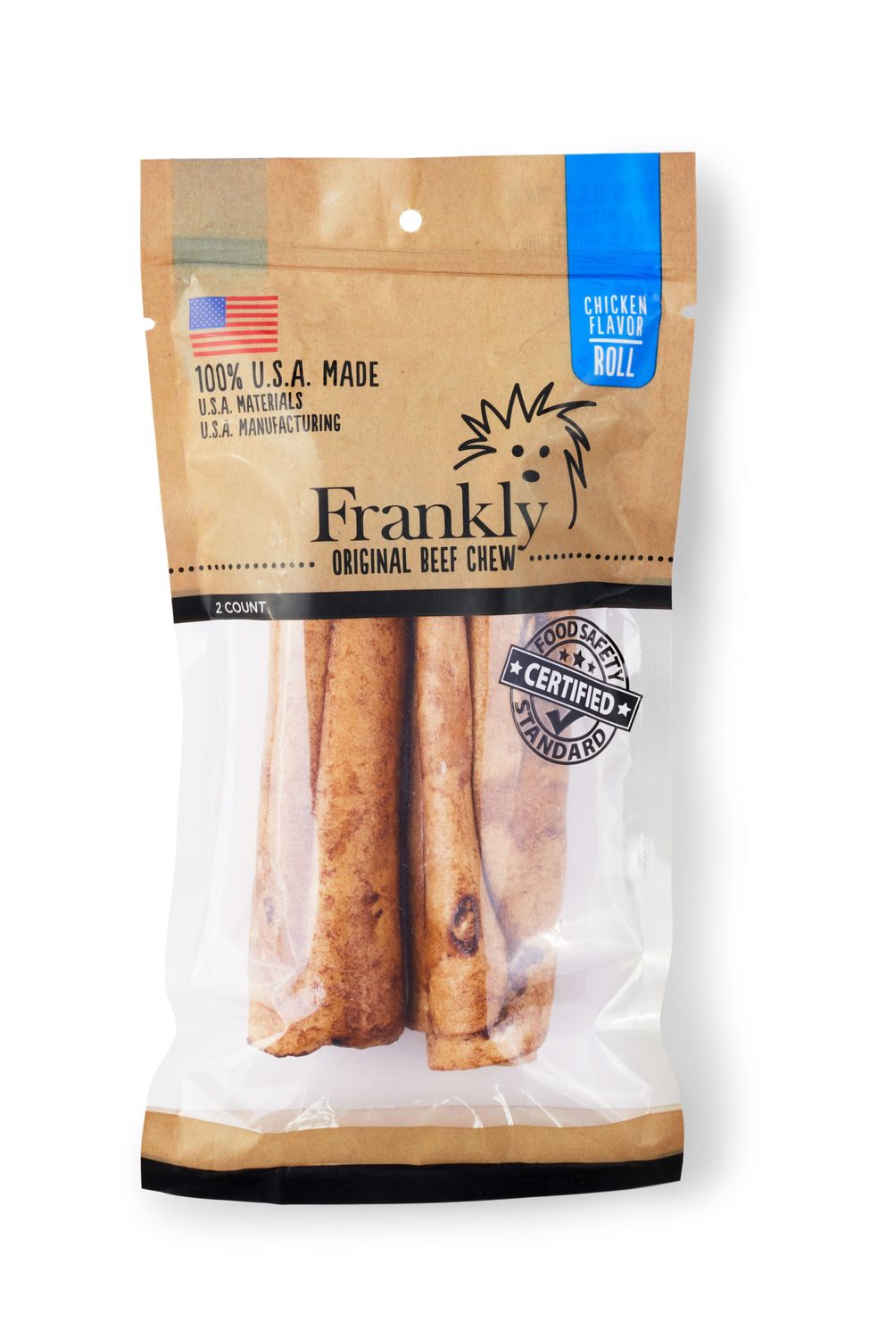 Frankly Retriever Roll Chicken 2pk