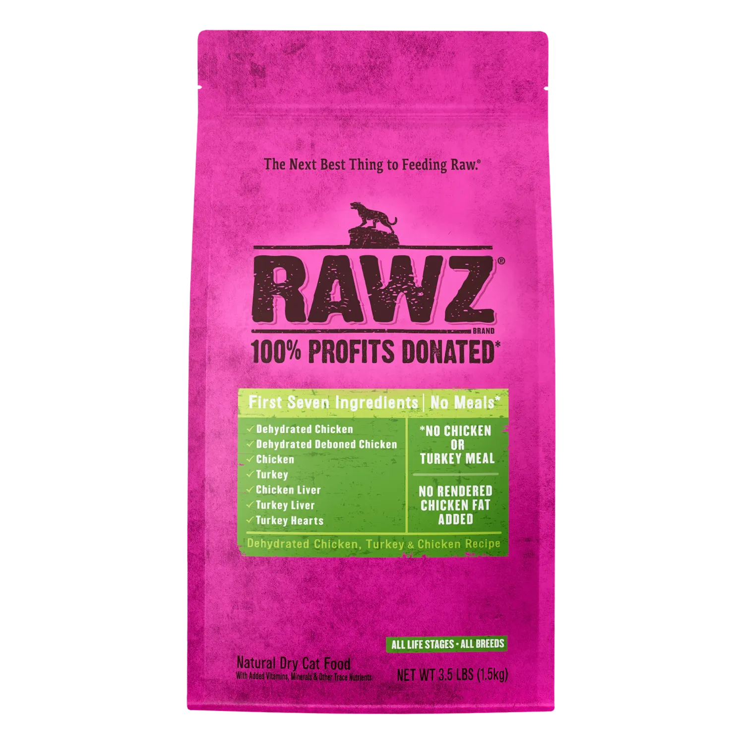 Rawz Cat Chicken &amp; Turkey  3.5#