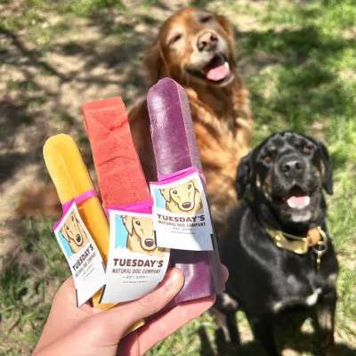 Tuesdays Natural Dog Strawberry Yak Cheese Medium