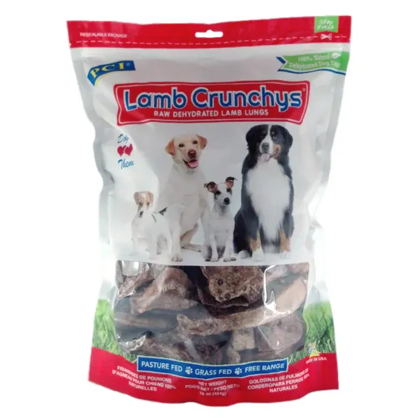 PCI Lamb Lung Crunchys 8oz