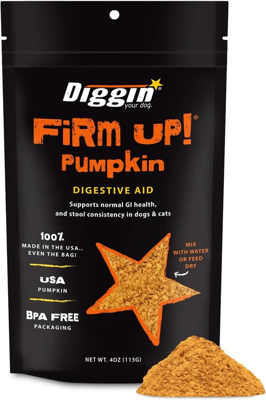Diggin Dog Firm Up pumpkin 4oz