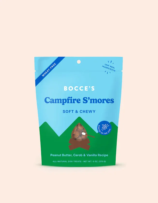 Bocces Soft Chew Campfire S'mores 6oz