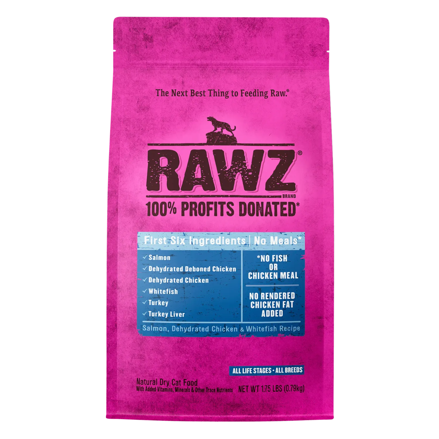 Rawz Cat Salmon Whitefish  1.75#