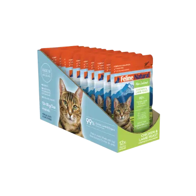 Feline Natural Chicken Lamb Pouch 3oz