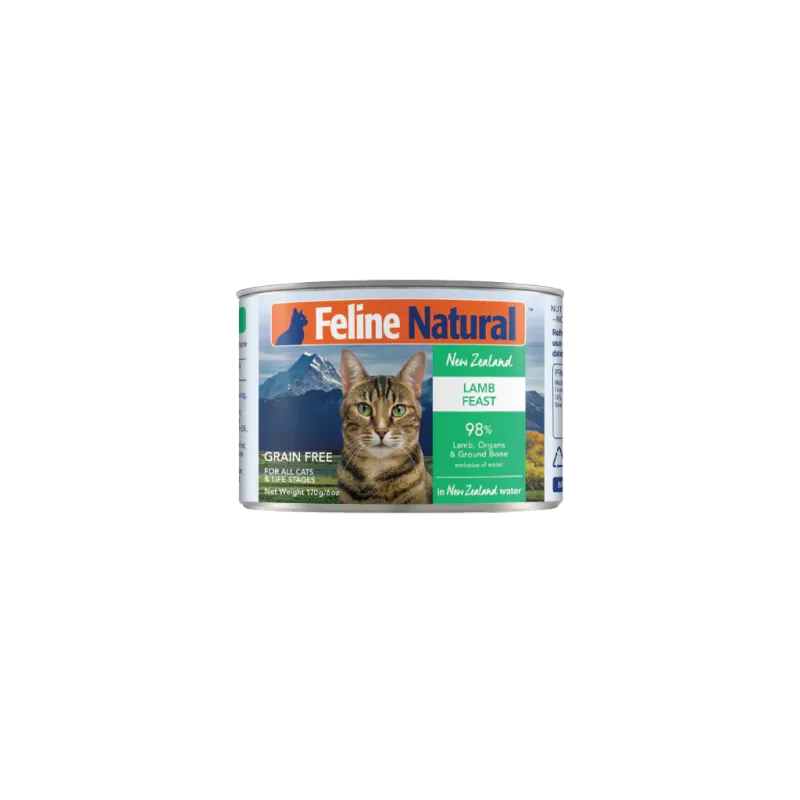 Feline Natural Lamb Can 6oz
