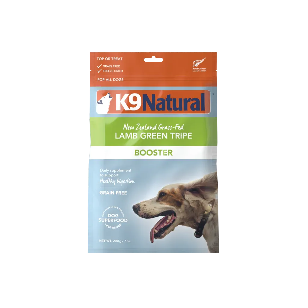 K9 Natural Booster Lamb Tripe 7oz