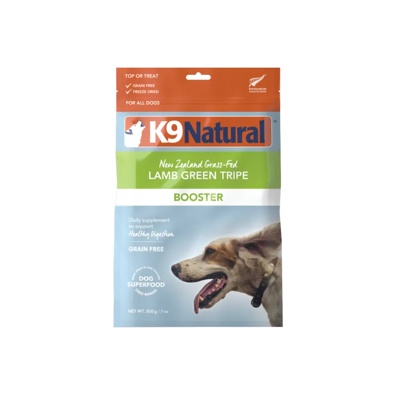 K9 Natural Booster Lamb Tripe 7oz