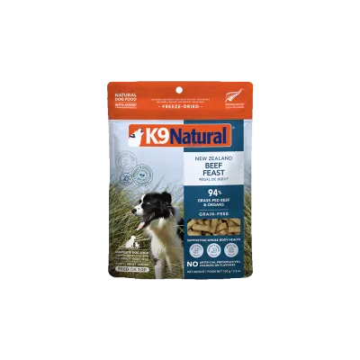 K9 Natural FZD Beef Feast  3.5oz