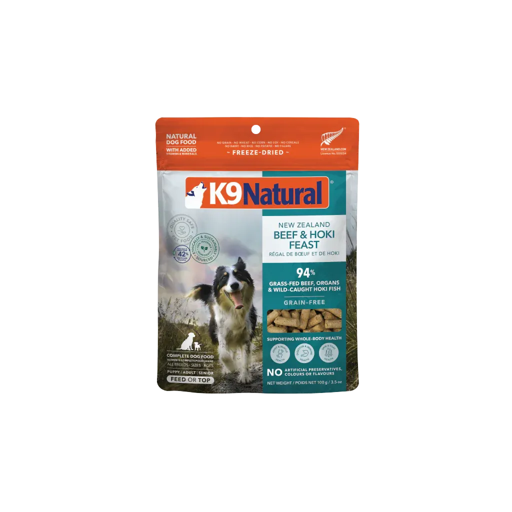 K9 Natural Topper Hoki Beef 3.5oz