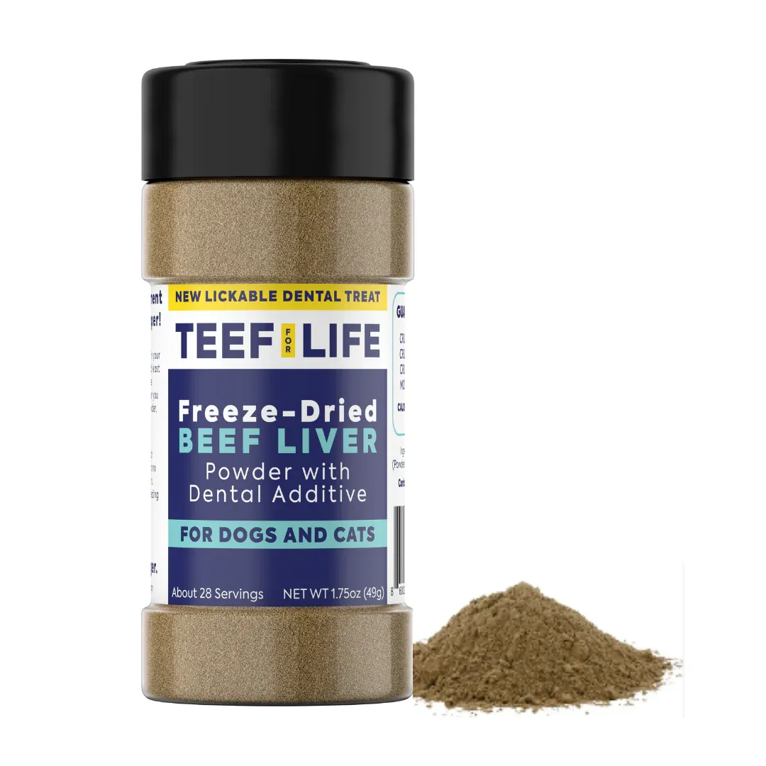 Teef Lickable Treat Powder Beef Liver