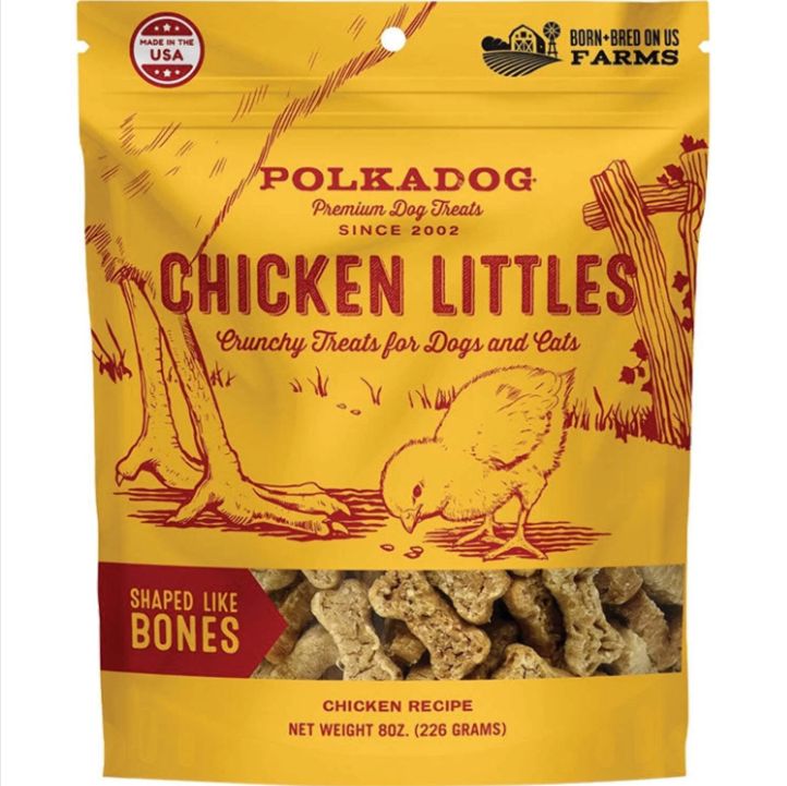 Polka Dog Chicken Little Bones 8oz