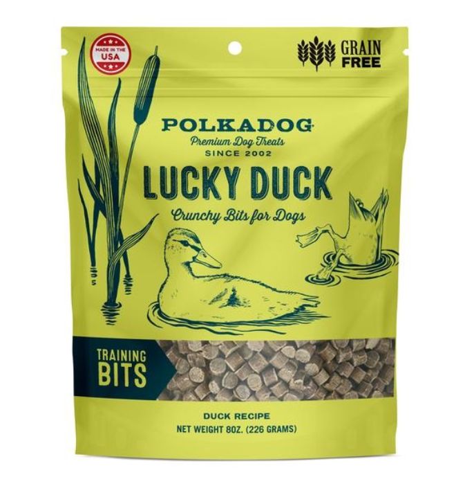 Polka Dog Lucky Duck Bits 8oz