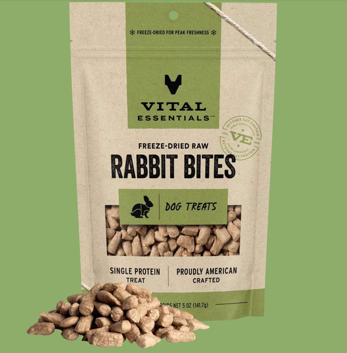 Vital Essentials D FZD Treat Rabbit Bites 5oz