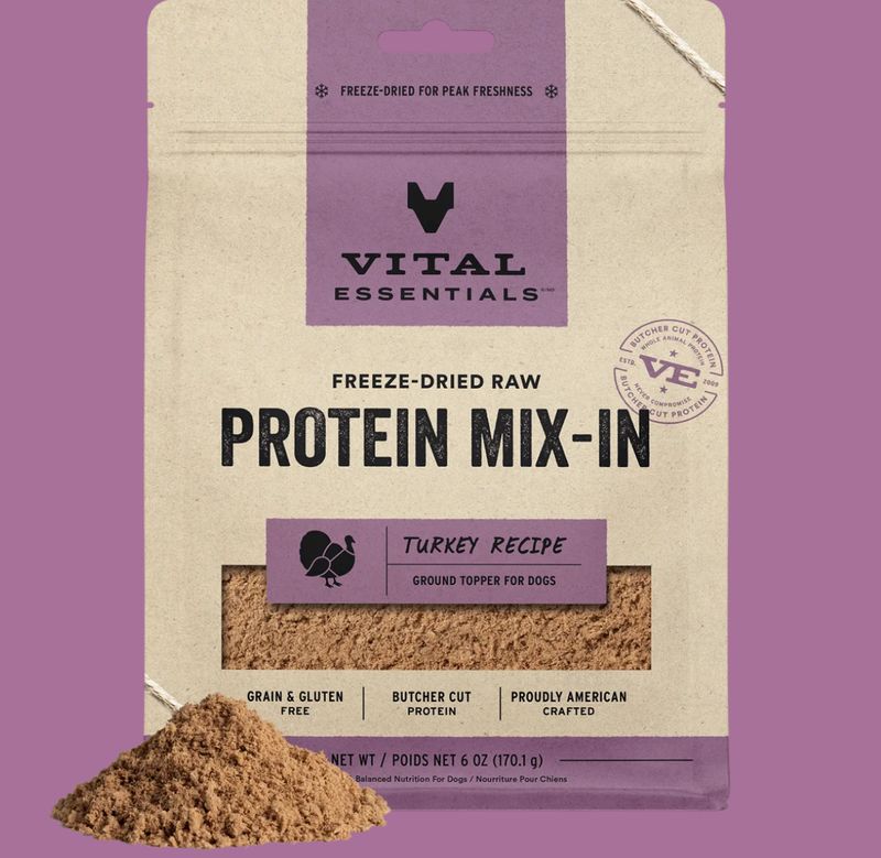 Vital Essentials FZD Topper Turkey 6oz