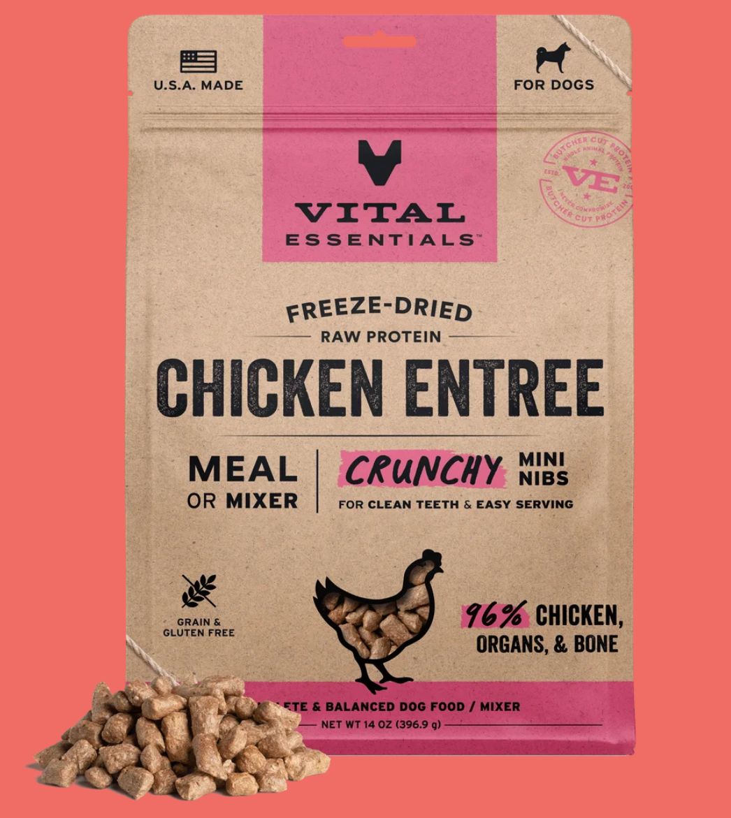 Vital Essentials D FZD Mini Nibs Chicken 14oz