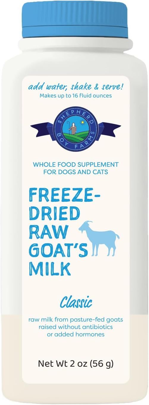 Shepherd Boy FZD Raw Goat Milk, Color: Classic, Size: 16oz