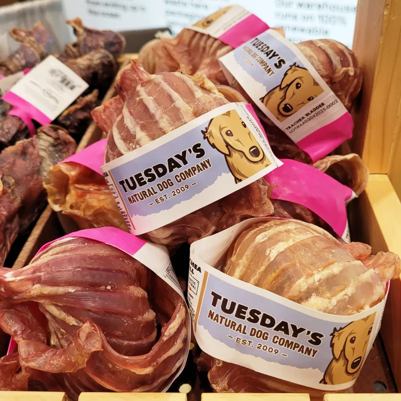 Tuesdays Natural Dog Trachea Ball